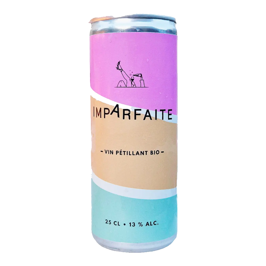 L'Imparfaite - Vin blanc bio en canette