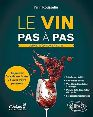 Livre Yann Rousselin "Le vin pas à pas" 