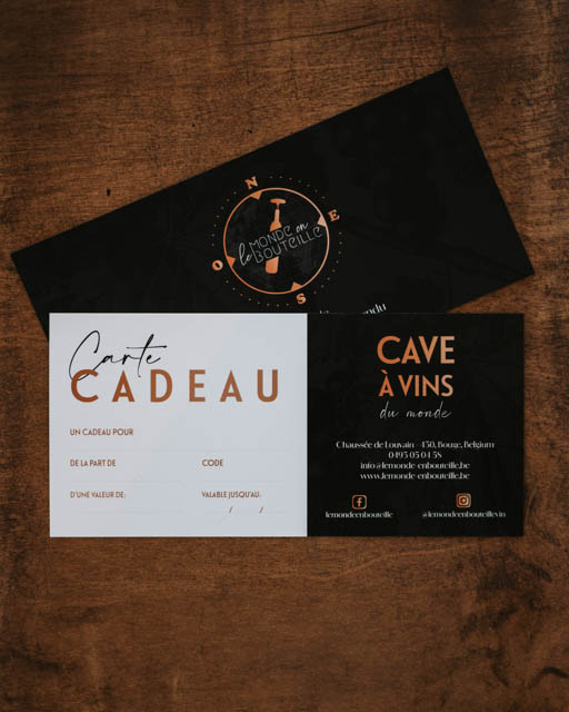 Carte-cadeau - Montant à définir