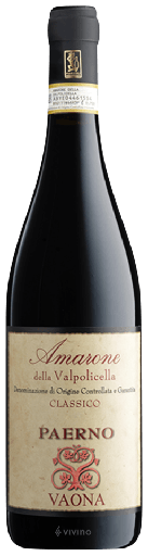 Domaine Vaona - Amarone della Valpolicella Classico "Paerno"